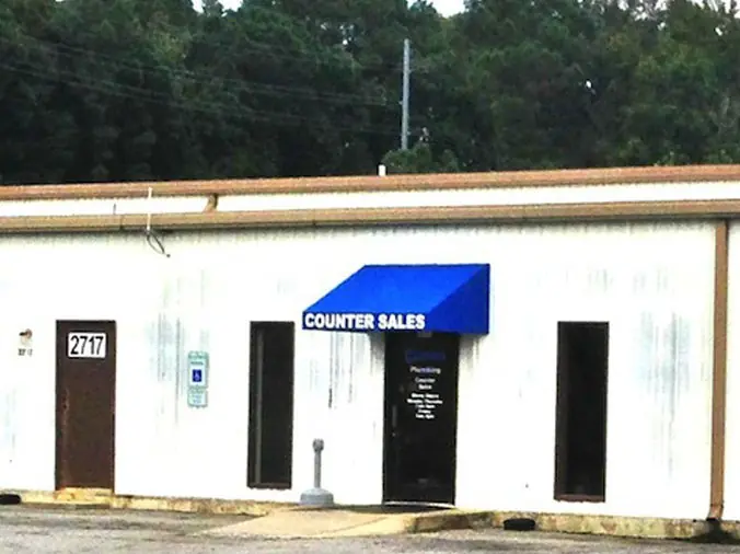 Hughes Wholesale Plumbing Supply building from in Rocky Mount North Carolina NC